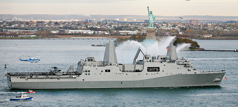 Illustration for article titled USS New York: The Navy's Floating & Fighting Memorial To 9/11